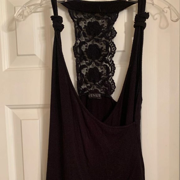 Venus faux wrap racerback tank top - Picture 1 of 3